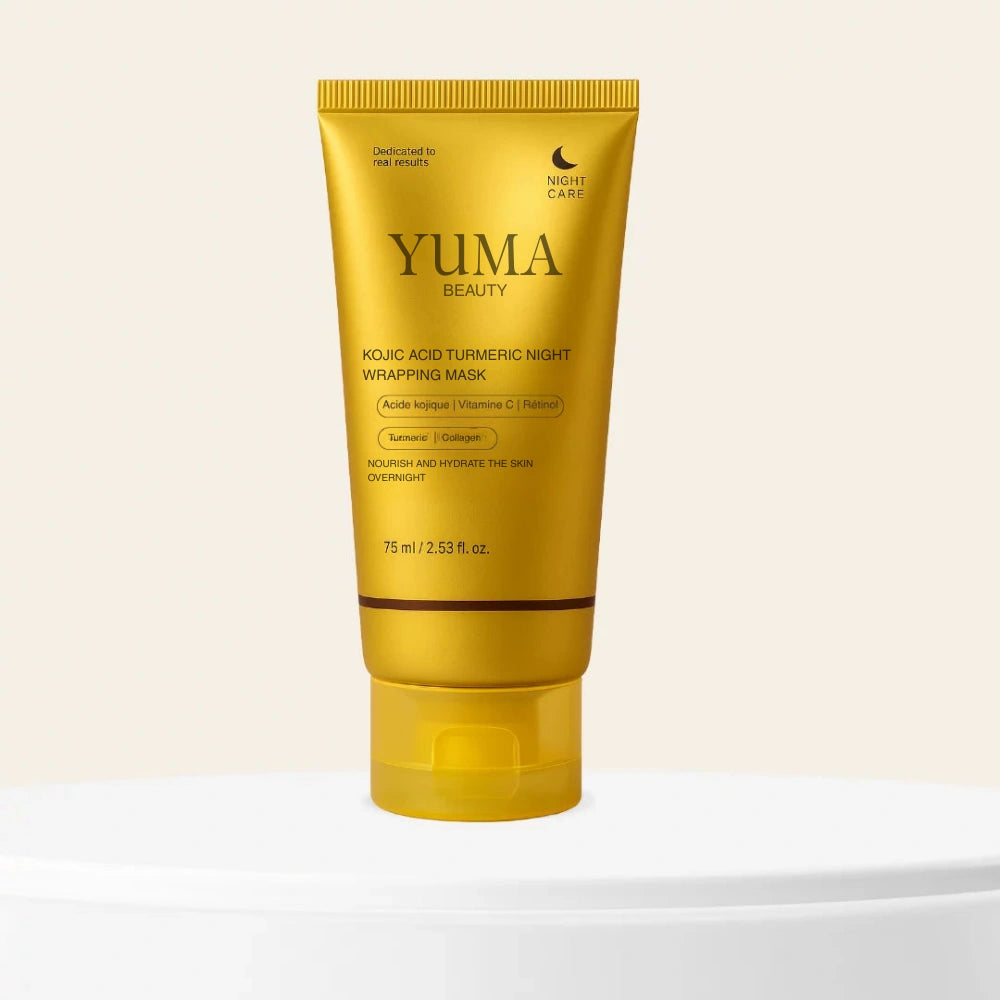 Yuma Beauty - Maschera coreana con curcuma e collagene
